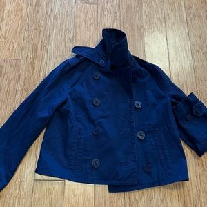 Ralph Lauren girls navy trench coat L(12-14)